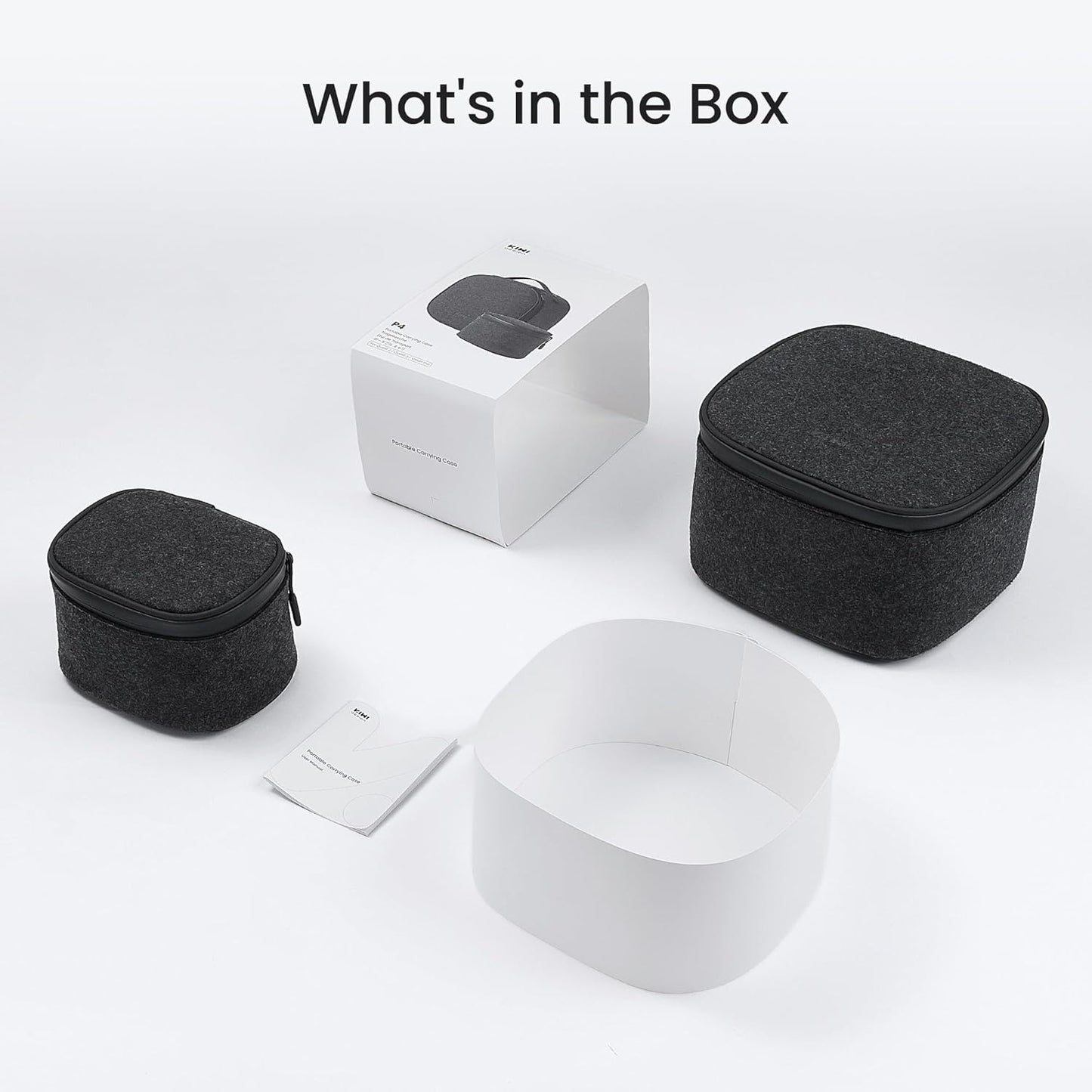 Custodia in Due Pezzi Adatto con Meta Quest 3S/Quest 3/Quest 2/Vision Pro e Accessori