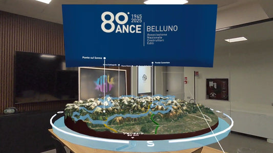 Realtà Mista e Infrastrutture: 80 anni di edilizia bellunese interattivi in XR