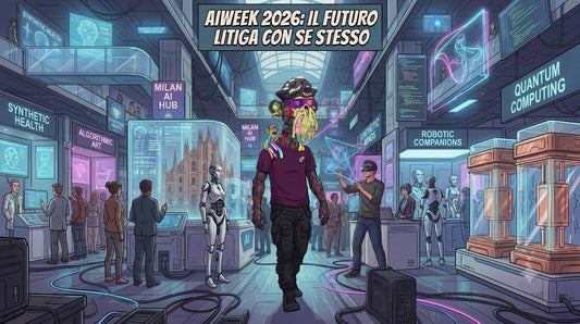 AIweek 2026: io, Glitchborne, tra robot radiocomandati, avatar AI e fiducia umana
