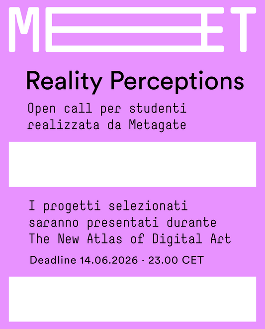 Reality Perceptions: la nuova open call di Metagate per portare la creatività universitaria nella Realtà Mista