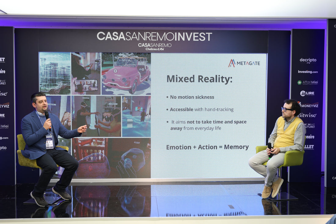 Metagate torna a Casa Sanremo Invest 2026: Mixed Reality, Blockchain, NFT e POAP