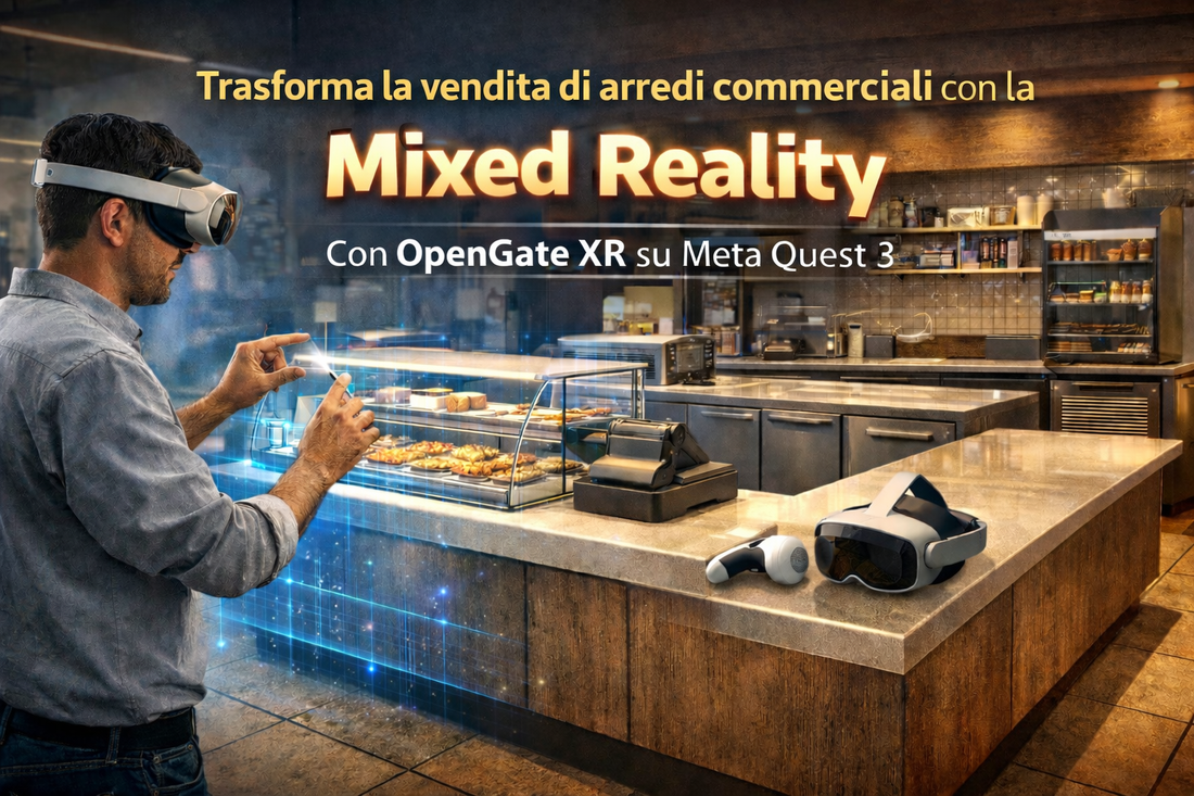 Turn-Key: come OpenGate XR trasforma la vendita di prodotti commerciali in MR