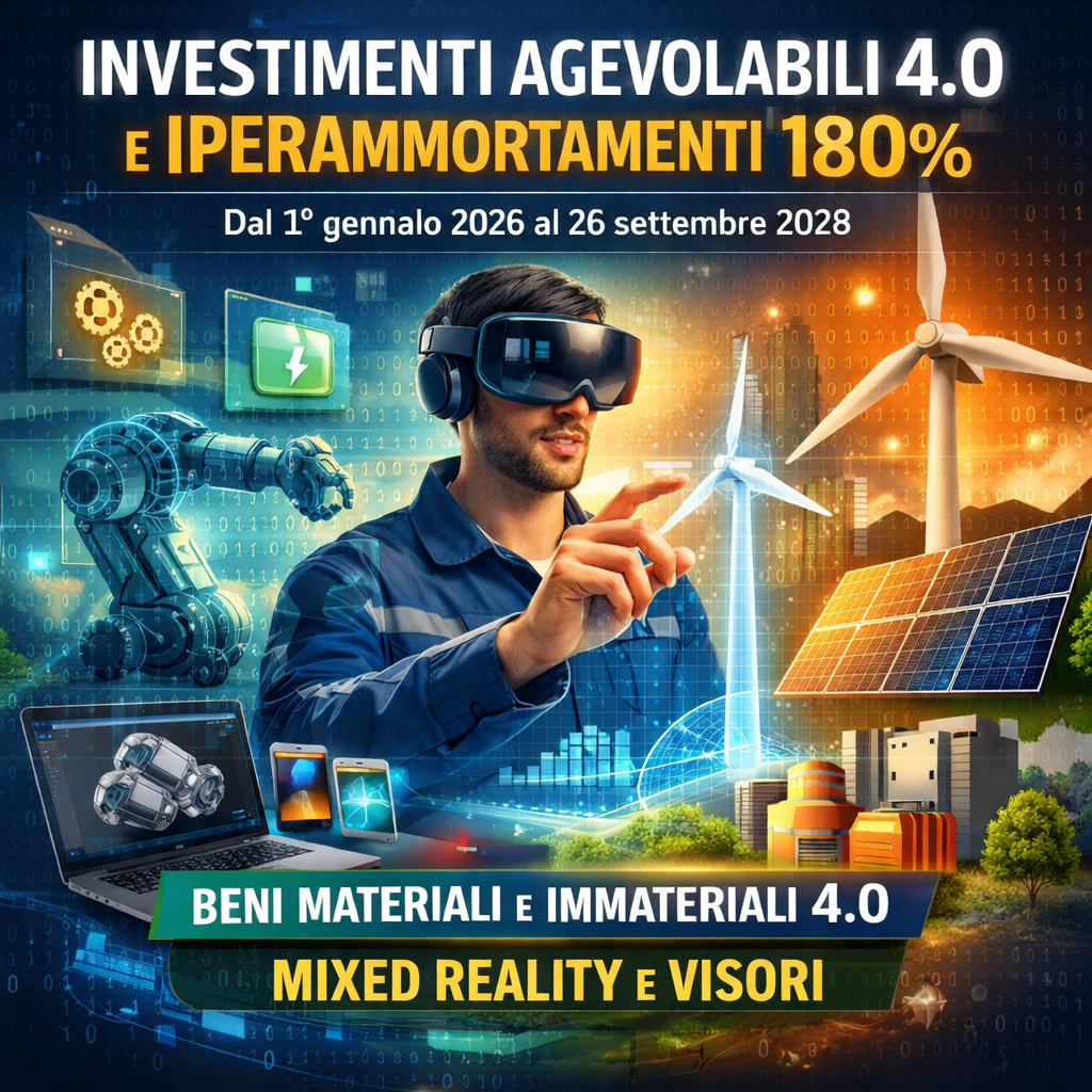 Iper-ammortamento 180% per Mixed Reality e Visori (industria 4.0)