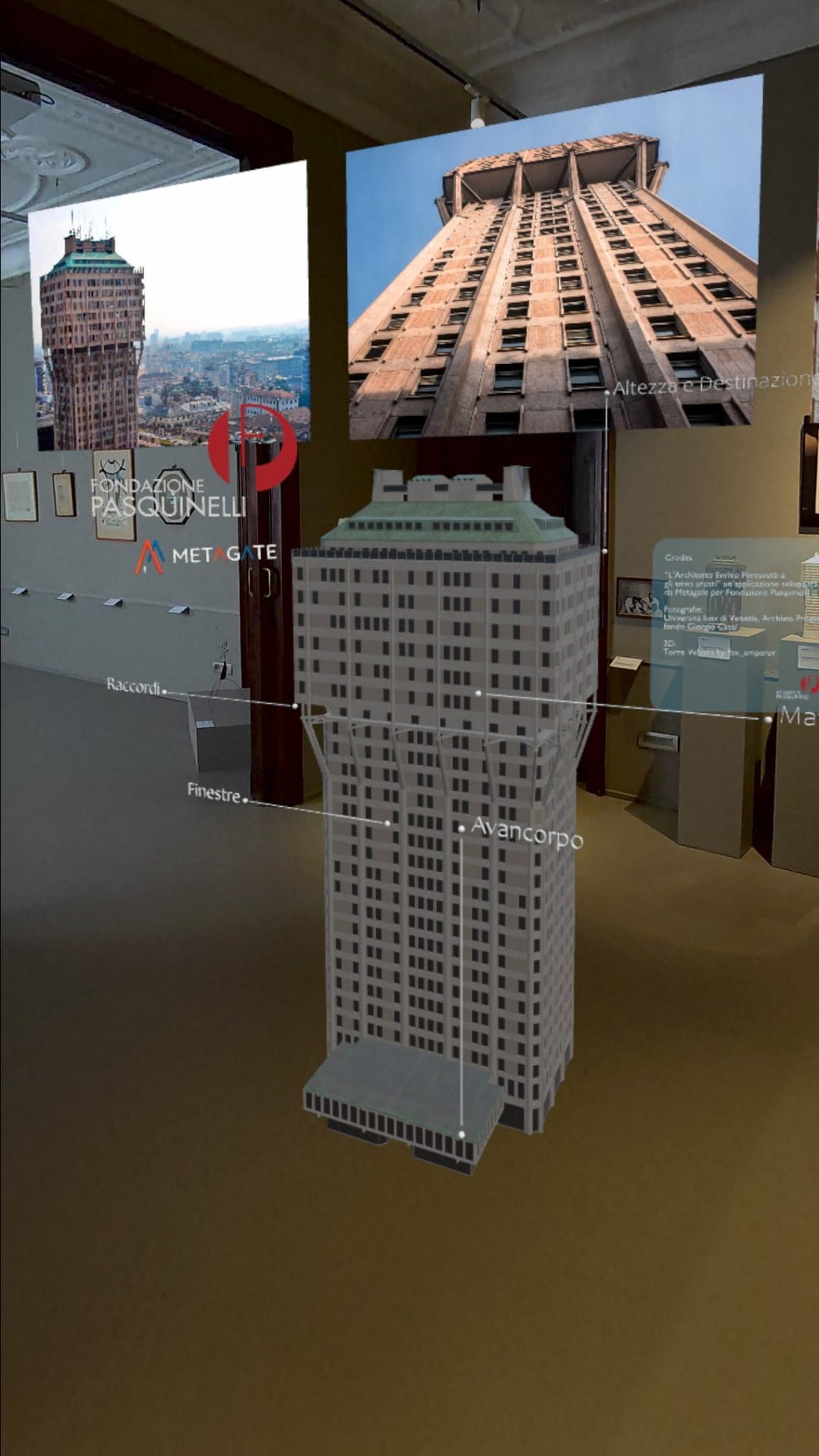 Torre Velasca in Realtà Mista: Milano prende vita con Metagate