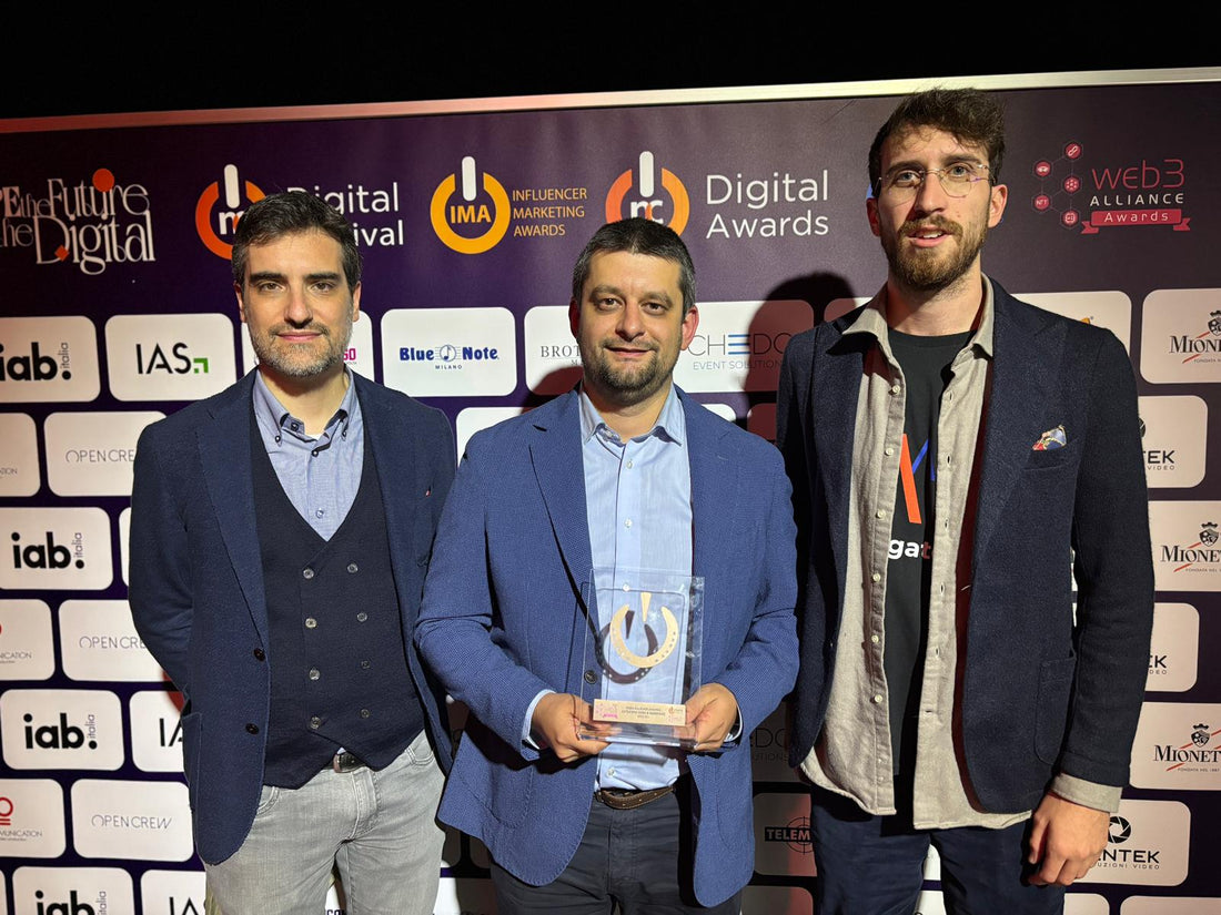 Metagate vince il premio Web3 Alliance Awards 2025: un balzo avanti nella realtà mista