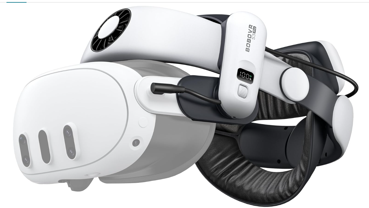 BOBOVR S3 Pro Pacco Batteria Cinturino per Testa