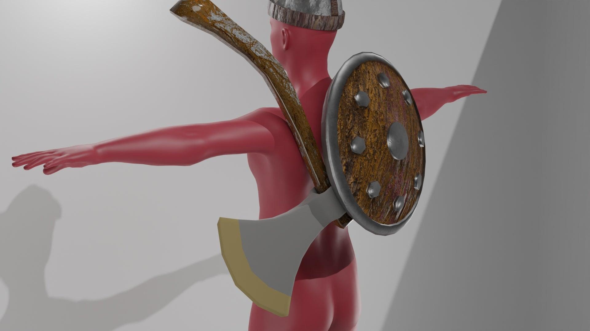 Nft Shield Ax & Shield - NFT wearable – Metagate